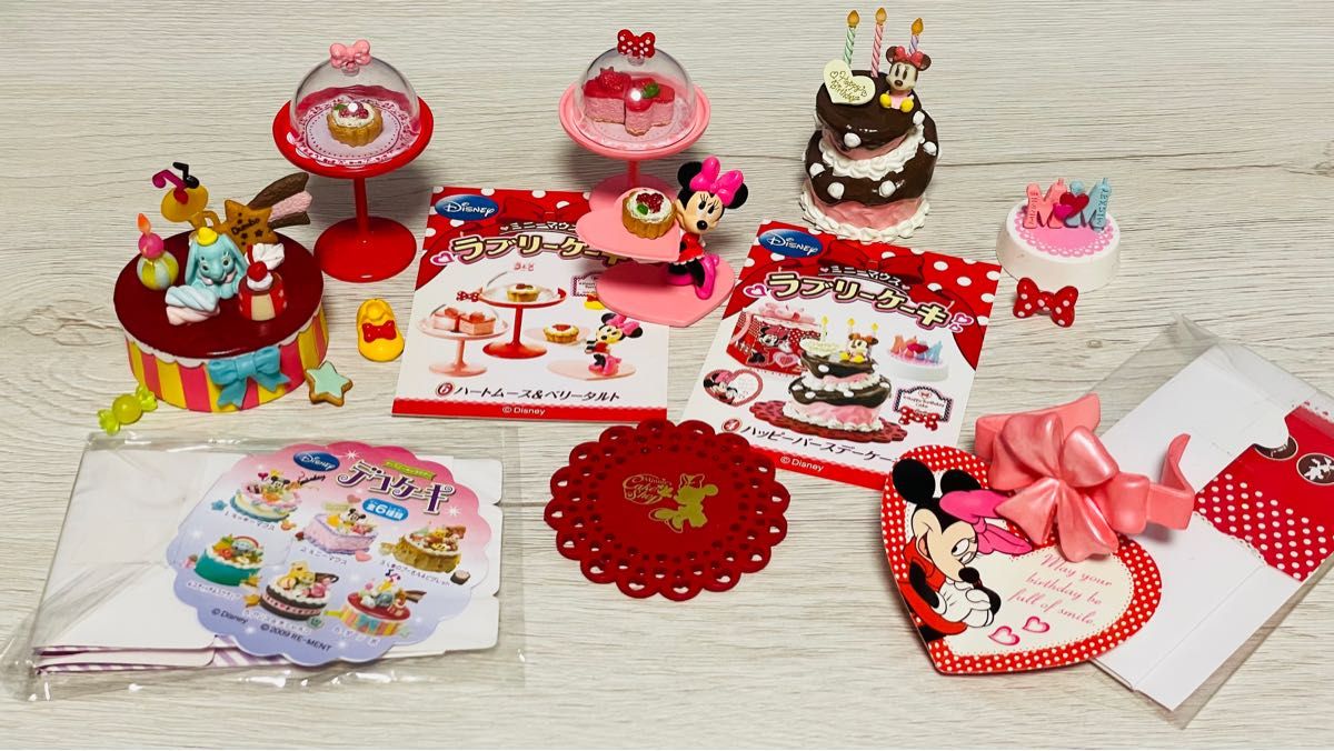 リーメント ミニーマウス ラブリーケーキ ディズニーキャラクター デコケーキ 値下げ不可