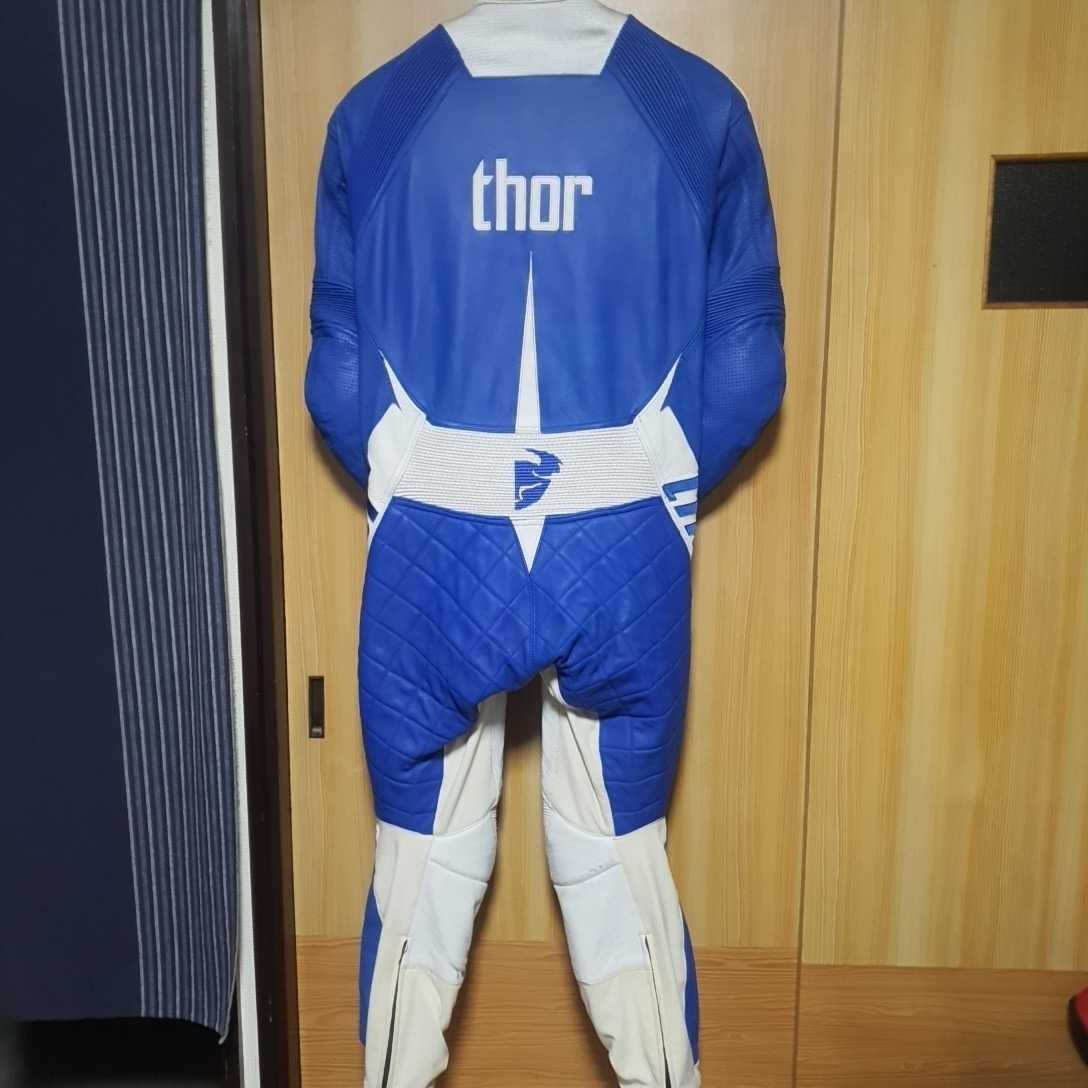  редкий редкость THOR Thor motard костюм для гонок кожаный комбинезон 