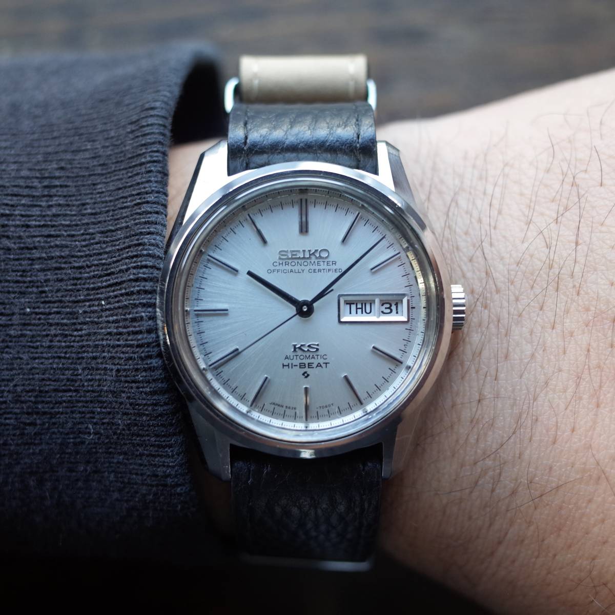 4218 OH/ガラス交換/セイコー/SEIKO/56KS/キングセイコー/クロノ