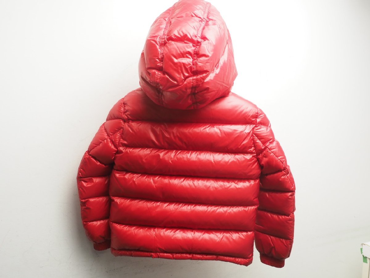 MONCLER モンクレール キッズ ダウンジャケット サイズ:6(115) レッド 115cm [5F-51519]_画像3