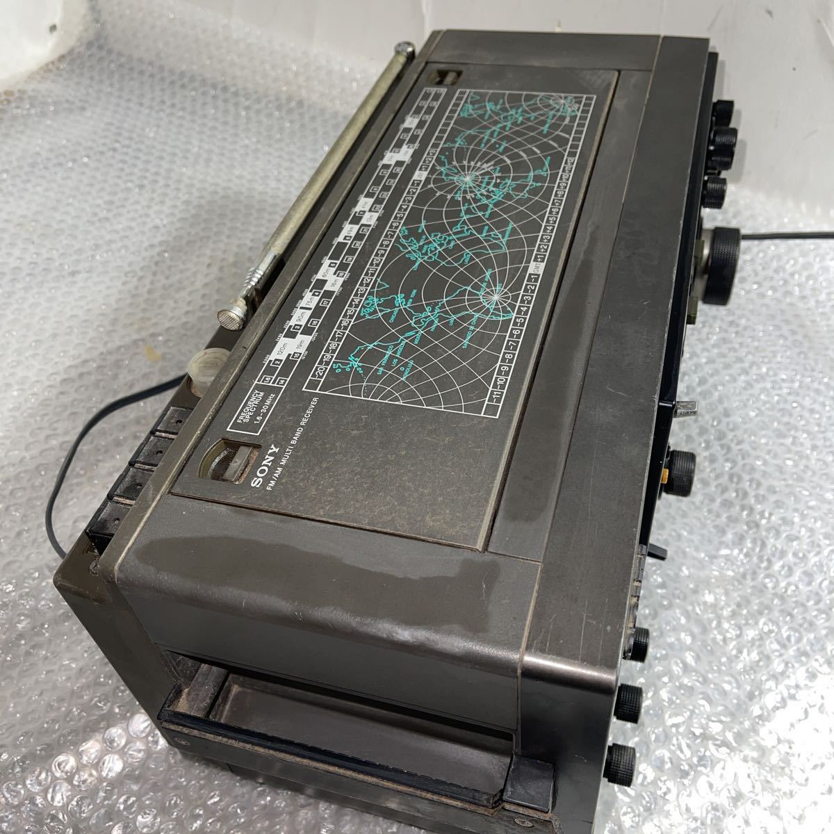 【受信動作OK】SONY ICF-6800 ソニー マルチバンドレシーバー　1979年製　ジャンク扱い