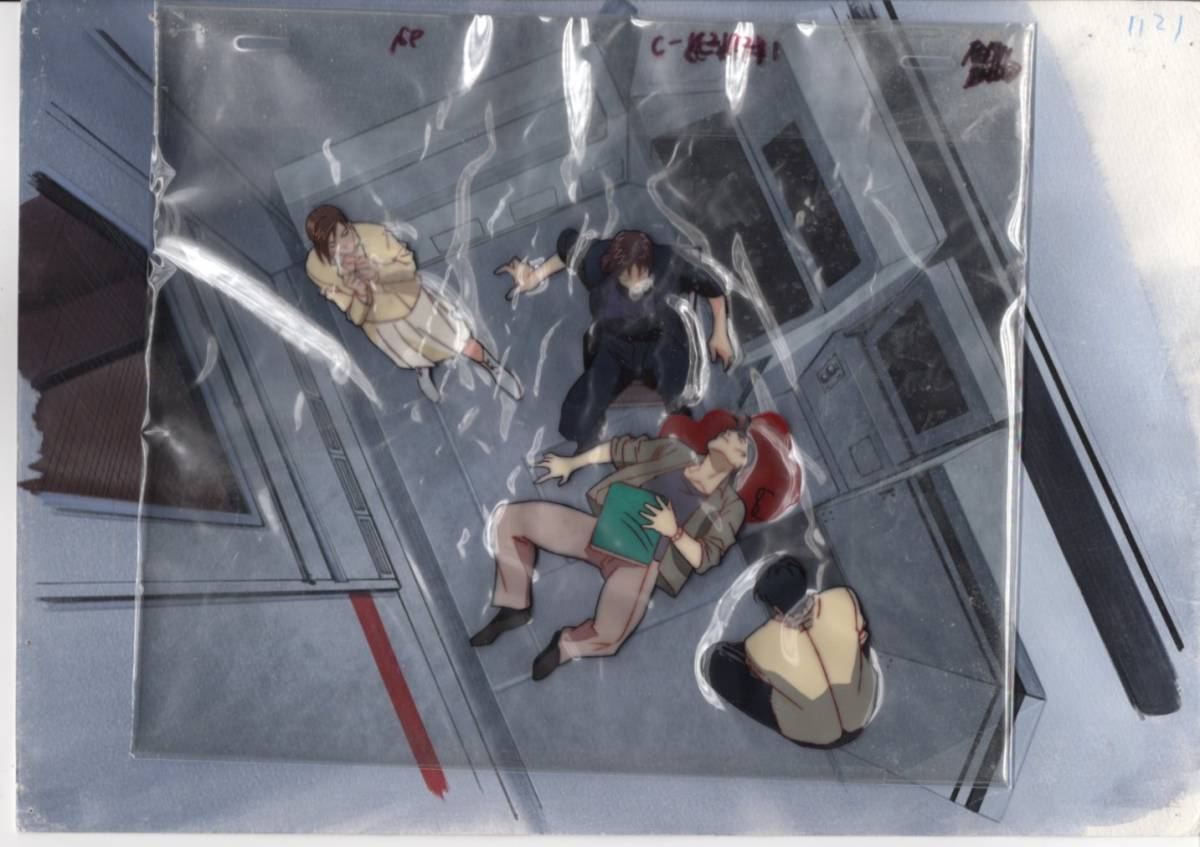 シティーハンター 直筆合致背景画付 セル画 6 ♯ 原画 シティーハンター 直筆合致背景画付 セル画 6 ♯ 原画