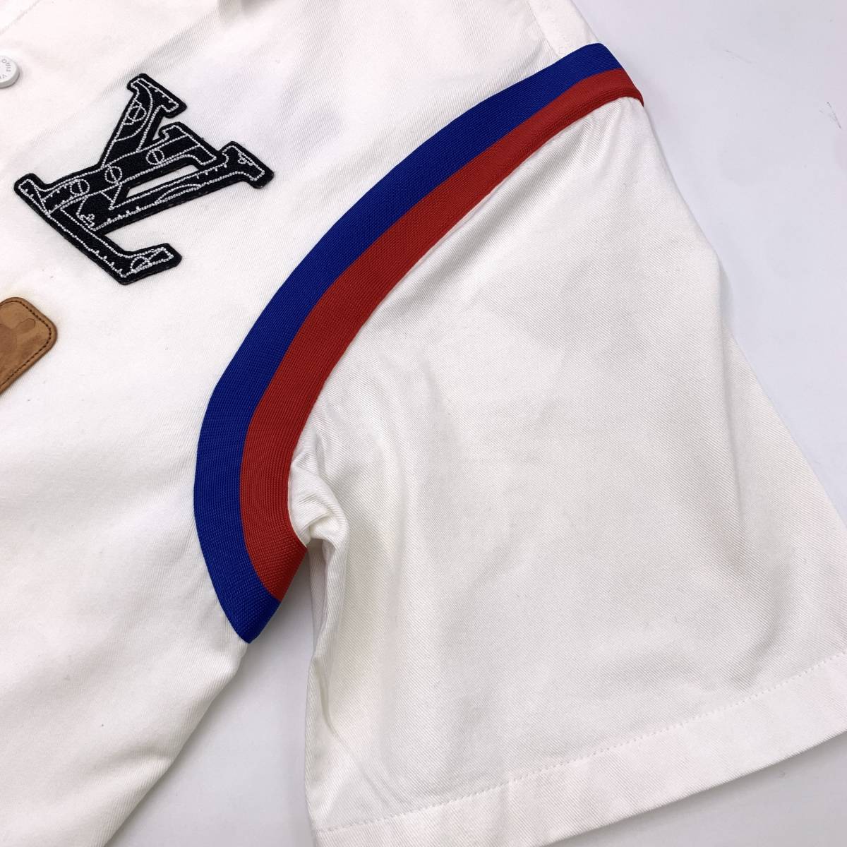 2021AW LOUIS VUITTON × NBA ルイヴィトン バック ロゴ 半袖 シャツ size S RM212M EV9 HLS11W 国内正規品_画像7