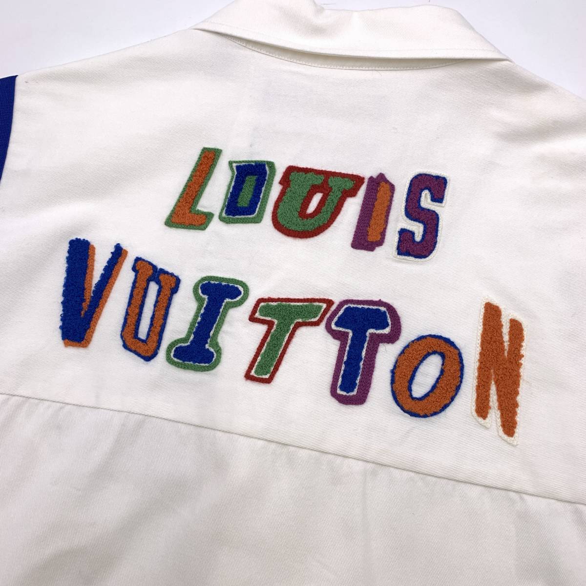 2021AW LOUIS VUITTON × NBA ルイヴィトン バック ロゴ 半袖 シャツ size S RM212M EV9 HLS11W 国内正規品_画像8