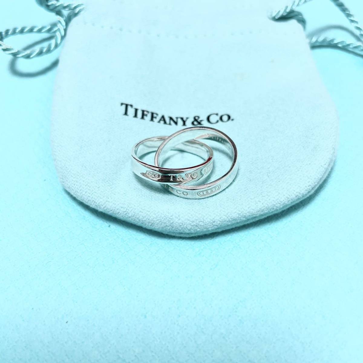 美品】Tiffany & Co. ティファニー インターロッキング サークル