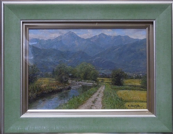 得価お買い得】 ヤフオク! - ふるさと信州 『駒ヶ根風景』SM 上條けい