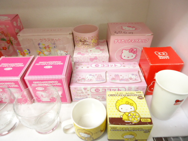 ハローキティ Hello Kitty グラス マグカップ 他 まとめて 大量 未使用品 セットの画像3