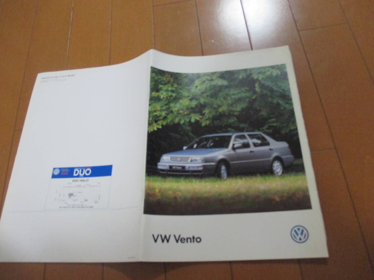 家21208　カタログ　■ワーゲン■ＶＷ　Ｖｅｎｔｏ　■1997　発行24　ページ_画像1