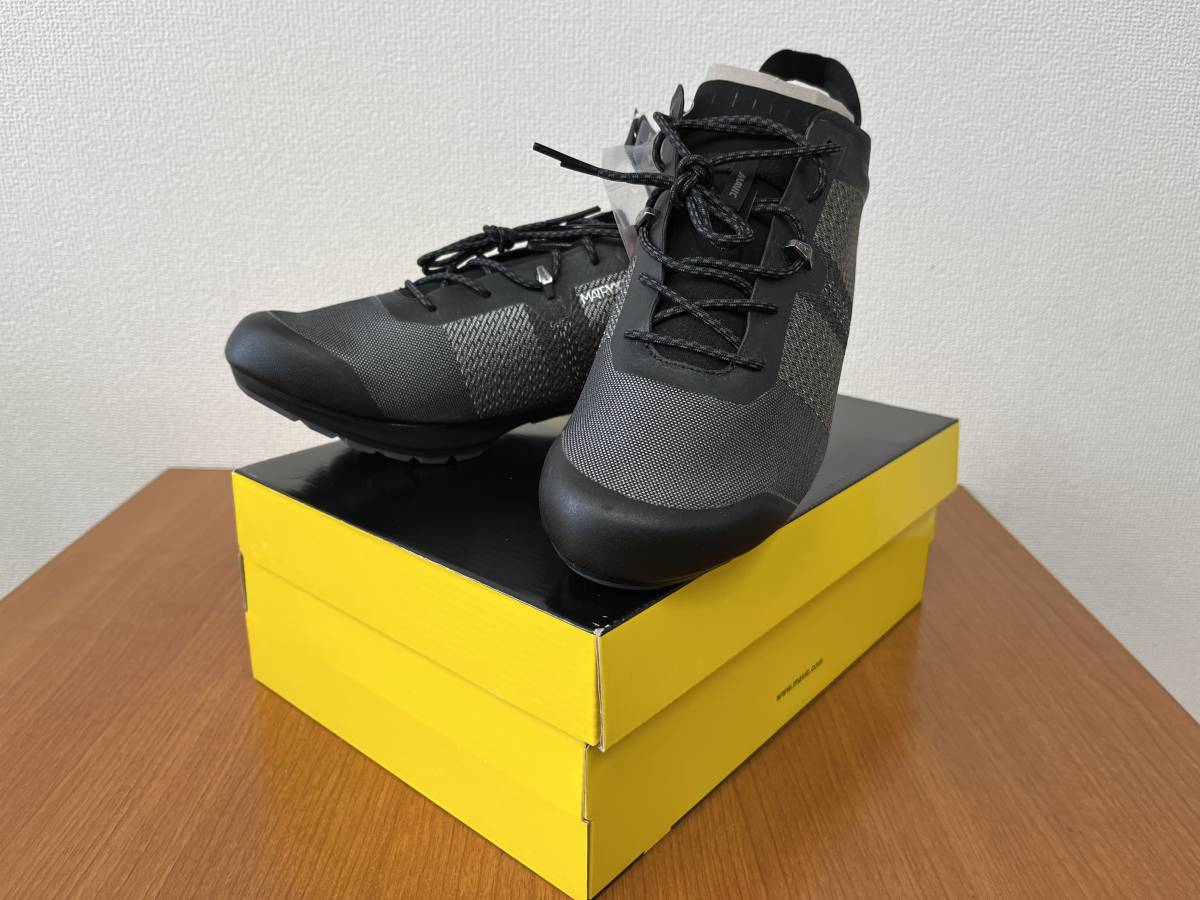 【新品】グラベルロード!!MAVIC ALL ROAD PRO BK/MAGNET 27.5cm ※カラー紐付属