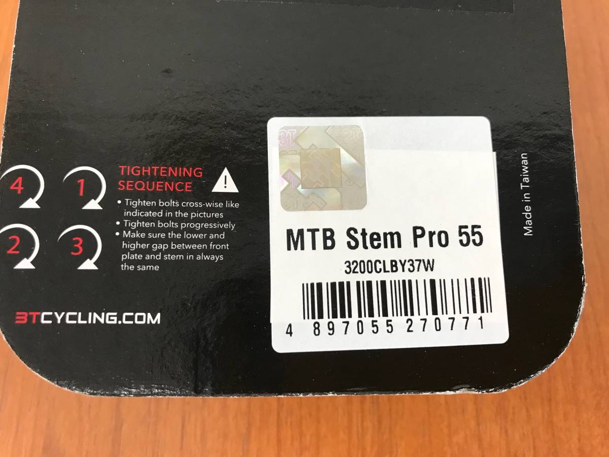 ■３T MTB STEM PRO 55ｍｍ　新品■ロードでも可■_画像7