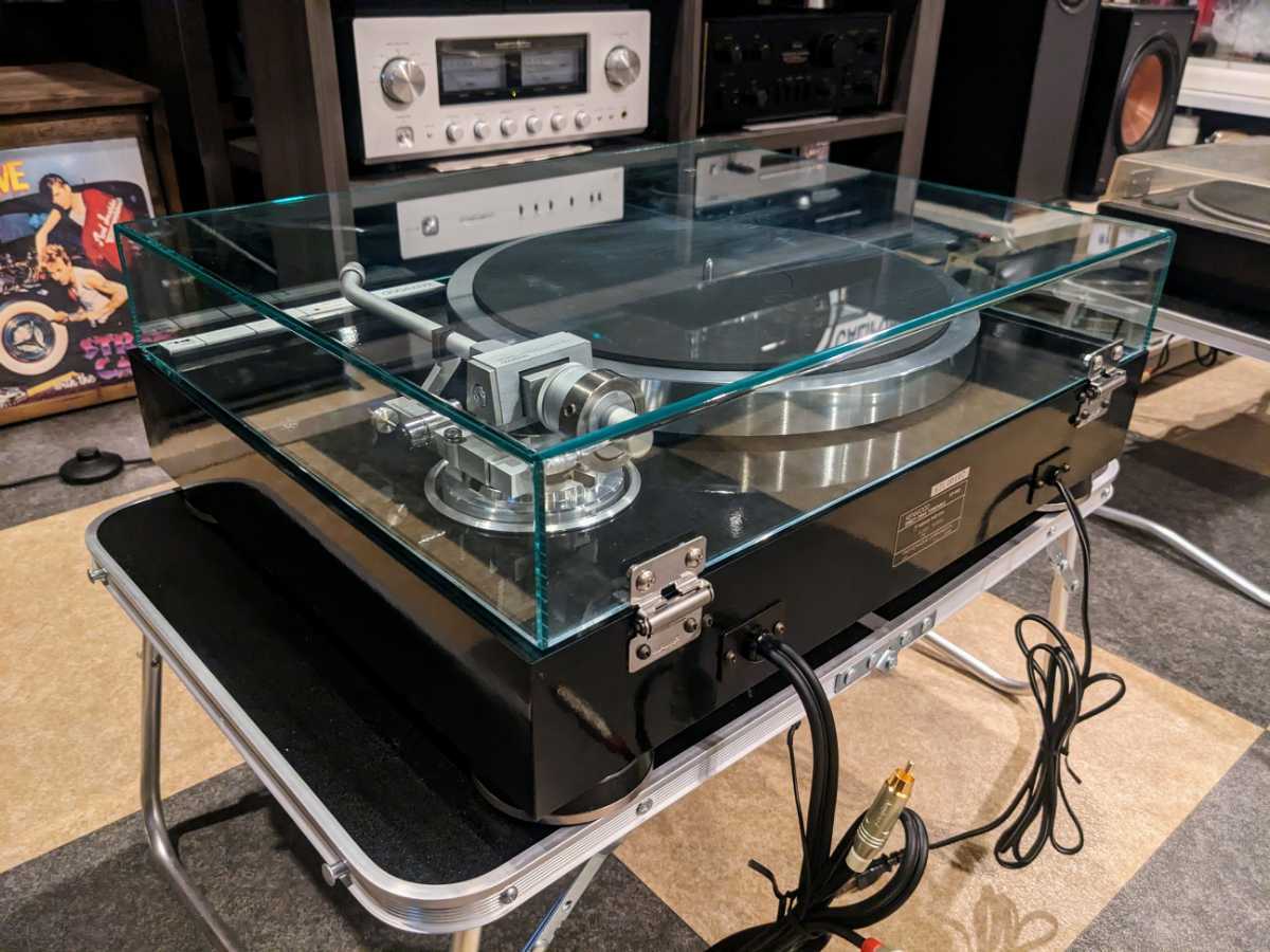 超美品 KENWOOD KP-990 レコードプレーヤー ダストカバー新品