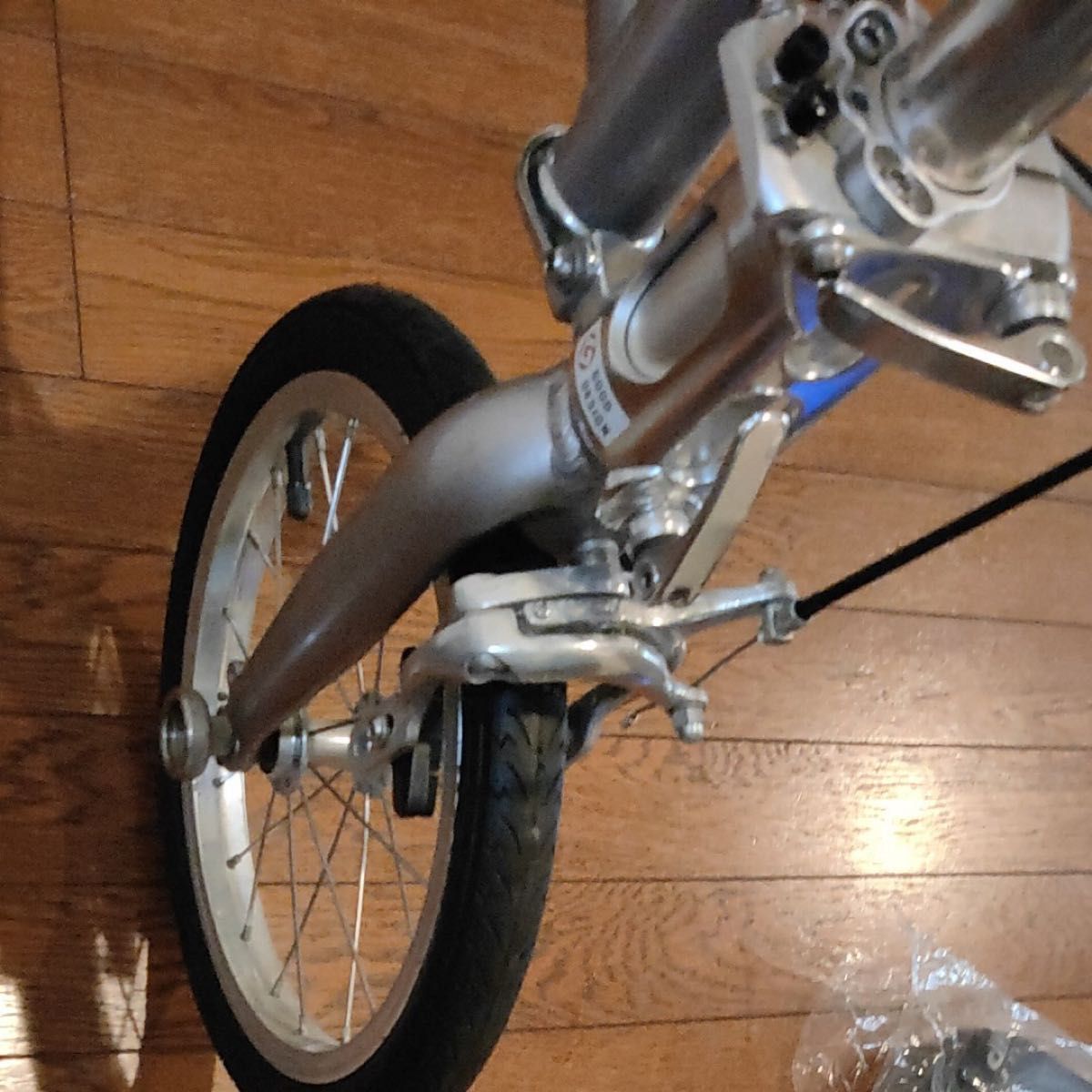 5links 3speed 折り畳み自転車　室内保管