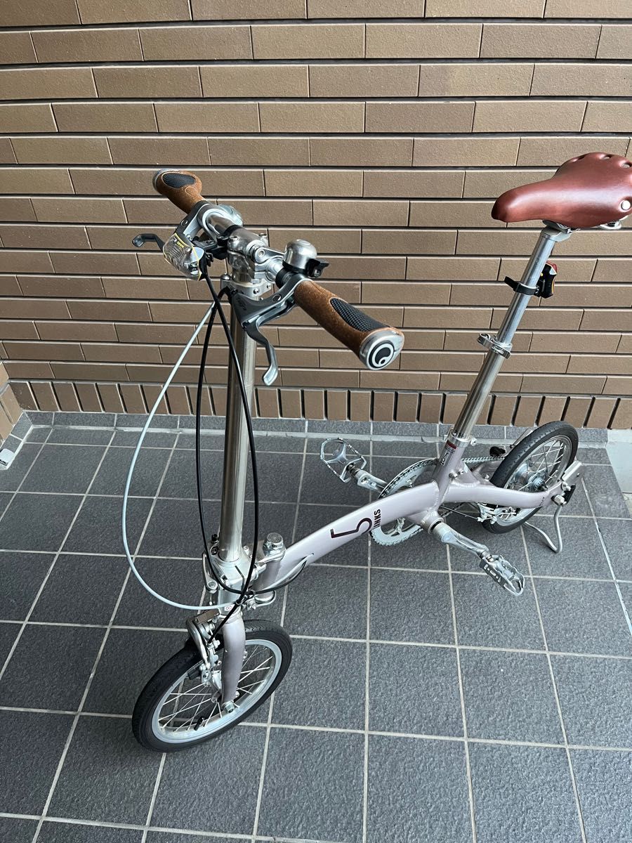 5links 3speed 折り畳み自転車　室内保管