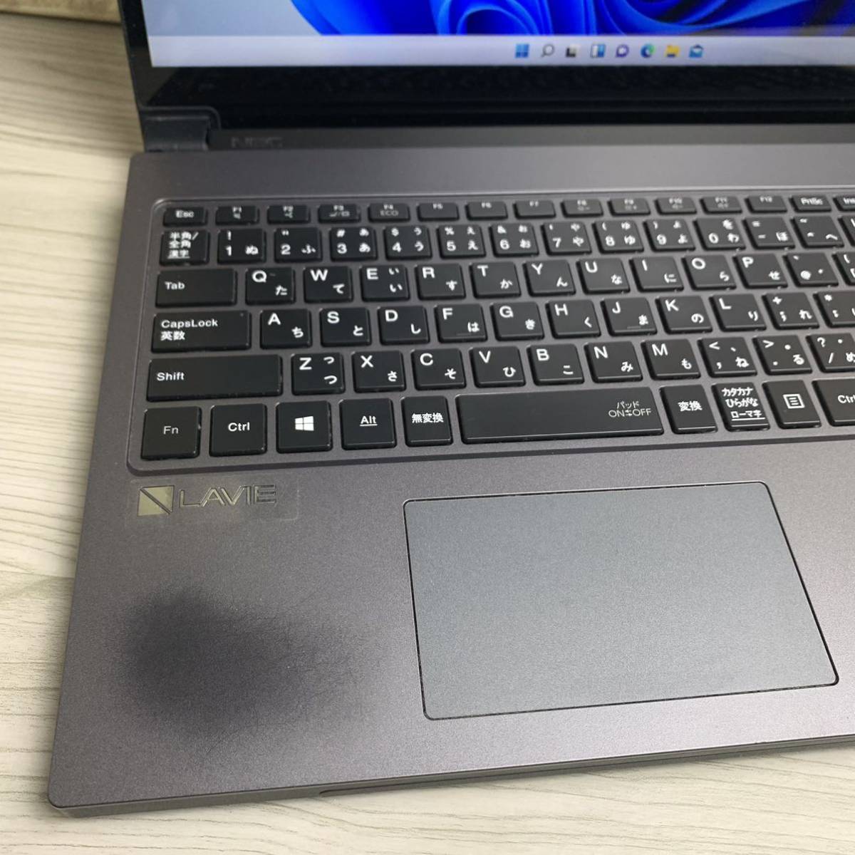 第8世代♪Core i7-8550U フルHD 新品SSD512GB NEC NS750/J メモリ8GB カメラ WIN11 office2019_画像4