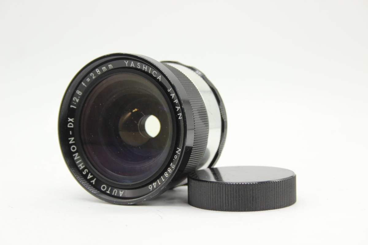 独特の上品 ☆返品保証☆ ヤシカ C1238 レンズ F2.8 28mm Yashinon-DX