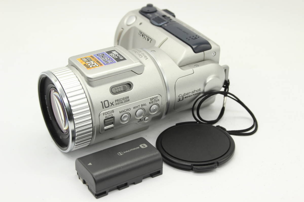 【返品保証】 ソニー Sony Cyber-shot DSC-F505V 10x Precision Digital Zoom コンパクトデジタルカメラ C1495_画像1