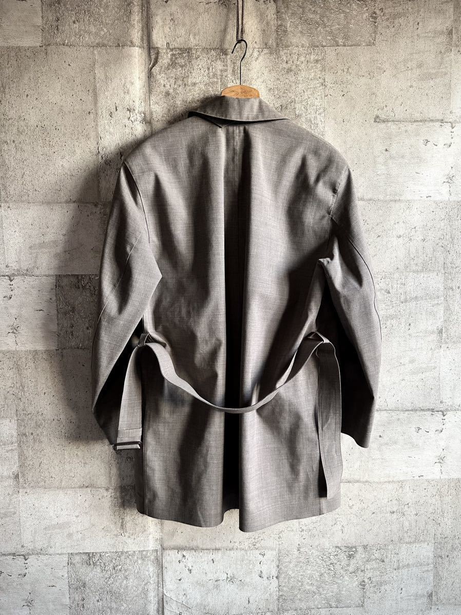 ★ 激レアHERMES MACKINTOSH MARGIELA TRENCH COAT VINTAGE エルメス マッキントッシュ マルジェラ期 トレンチコート オールド ビンテージ_画像3