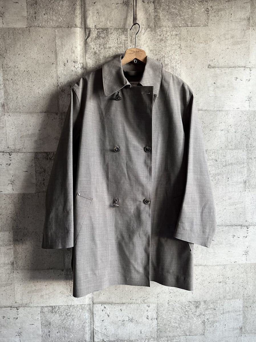 ★ 激レアHERMES MACKINTOSH MARGIELA TRENCH COAT VINTAGE エルメス マッキントッシュ マルジェラ期 トレンチコート オールド ビンテージ_画像2