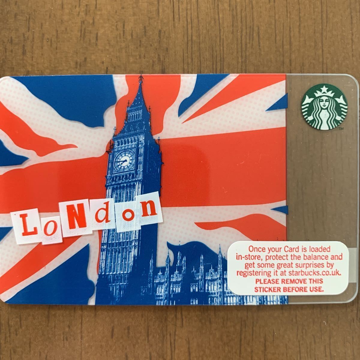 スターバックスカード イギリス ロンドン London スタバ スターバックスカード イギリス ロンドン London スタバ