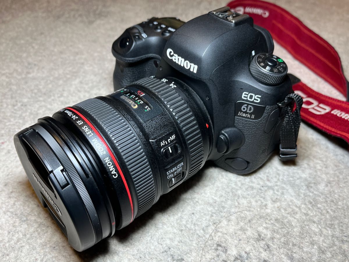 Canon EOS 6D MARK2 EF24-70 F4L IS USM カメラ デジタル一眼カメラ