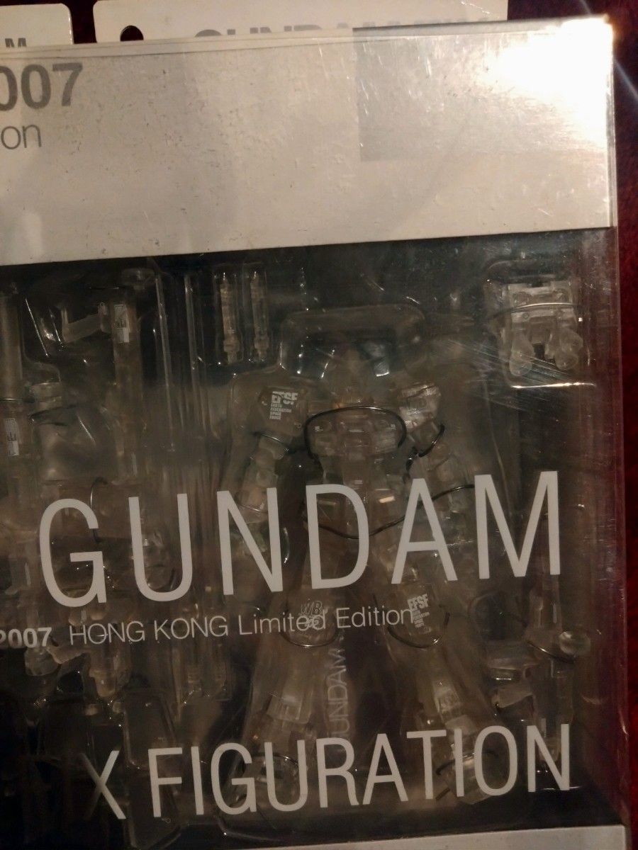 希少　香港エディション　限定品　0000 ガンダムエキスポ　2007 　gff ガンダム　ジム コンパチ　メカニカルクリア