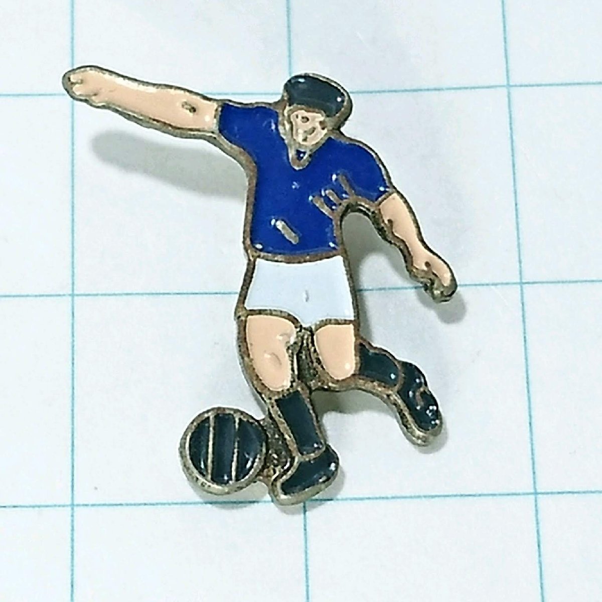 送料無料)サッカー フランス輸入 アンティーク PINS ピンズ ピンバッジ A14204_画像1