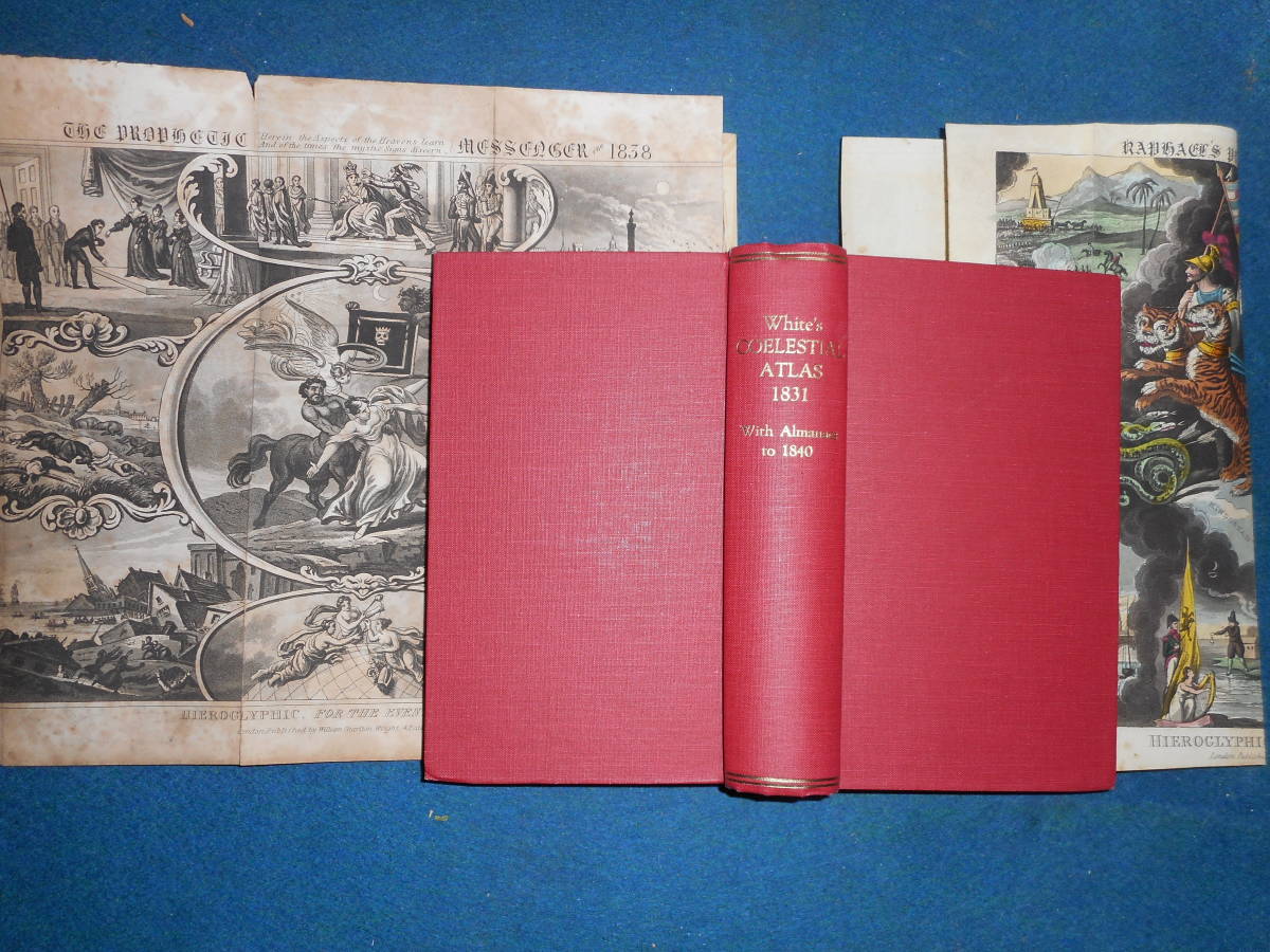 即決 1831-1840年イギリス『ホワイトの天体暦』天文暦学書、天体観測、天文年鑑、太陽、月、惑星 Ephemeris, Astronomy, Planets, Comets - 天文、宇宙 即決 1831-1840年イギリス『ホワイトの天体暦』天文暦学書、天体観測、天文年鑑、太陽、月、惑星 Ephemeris, Astronomy, Planets, Comets - 天文、宇宙