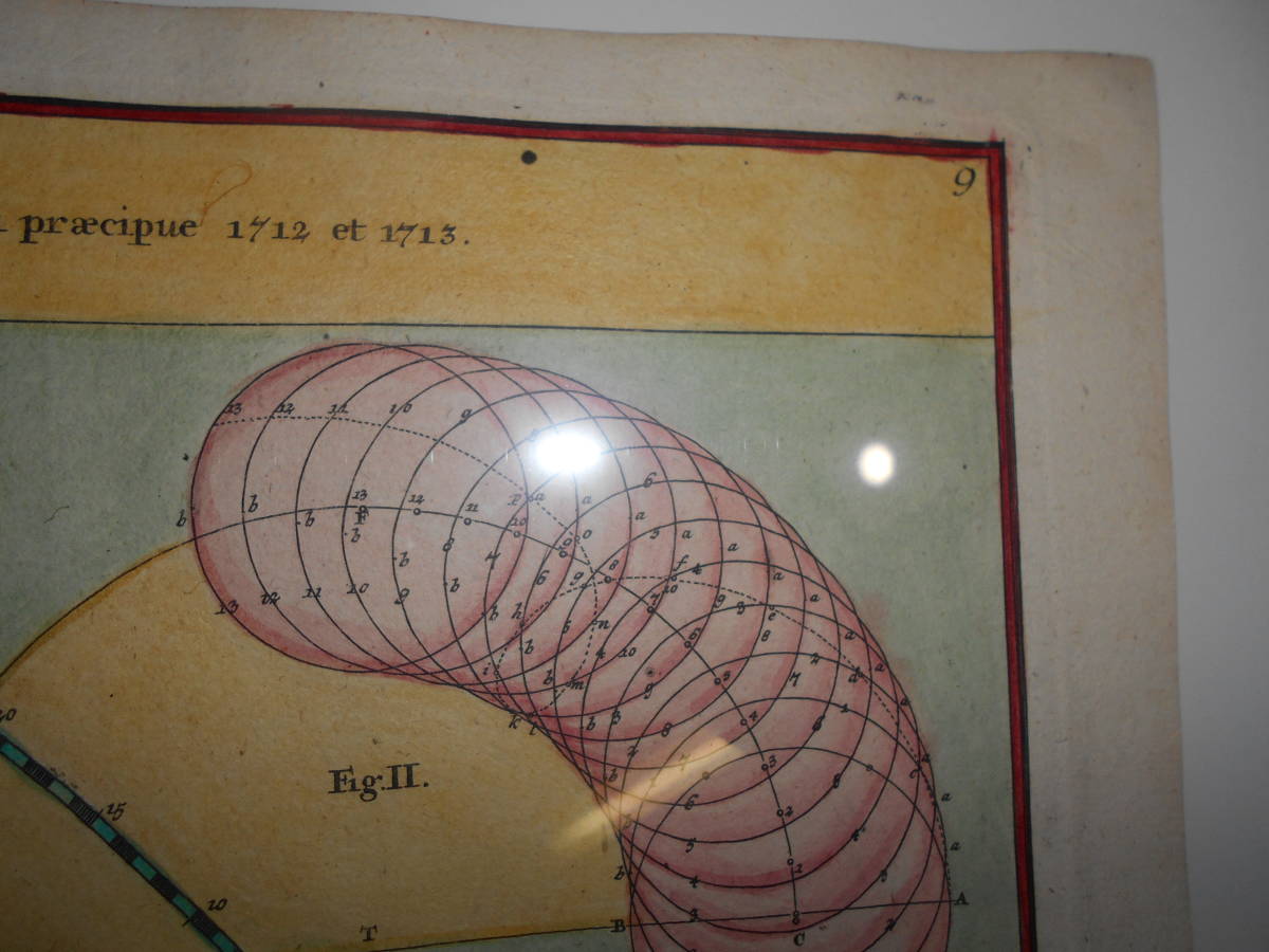 即決　1742年『ドッペルマイヤー星図水星・金星』星座早見盤、天文暦学書、天体観測、Astronomy,Star map, Celestial chart, Planisphere_画像4