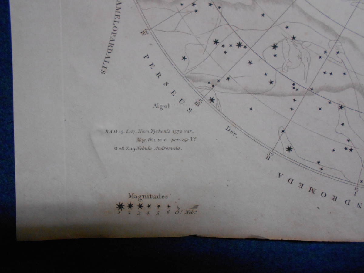 即決1811年英国『ウオラストン星図第1図』星座早見盤、天文暦学書、アンティーク、Astronomy, Star map, Celestial chart, Planisphere - 天文、宇宙 即決1811年英国『ウオラストン星図第1図』星座早見盤、天文暦学書、アンティーク、Astronomy, Star map, Celestial chart, Planisphere - 天文、宇宙
