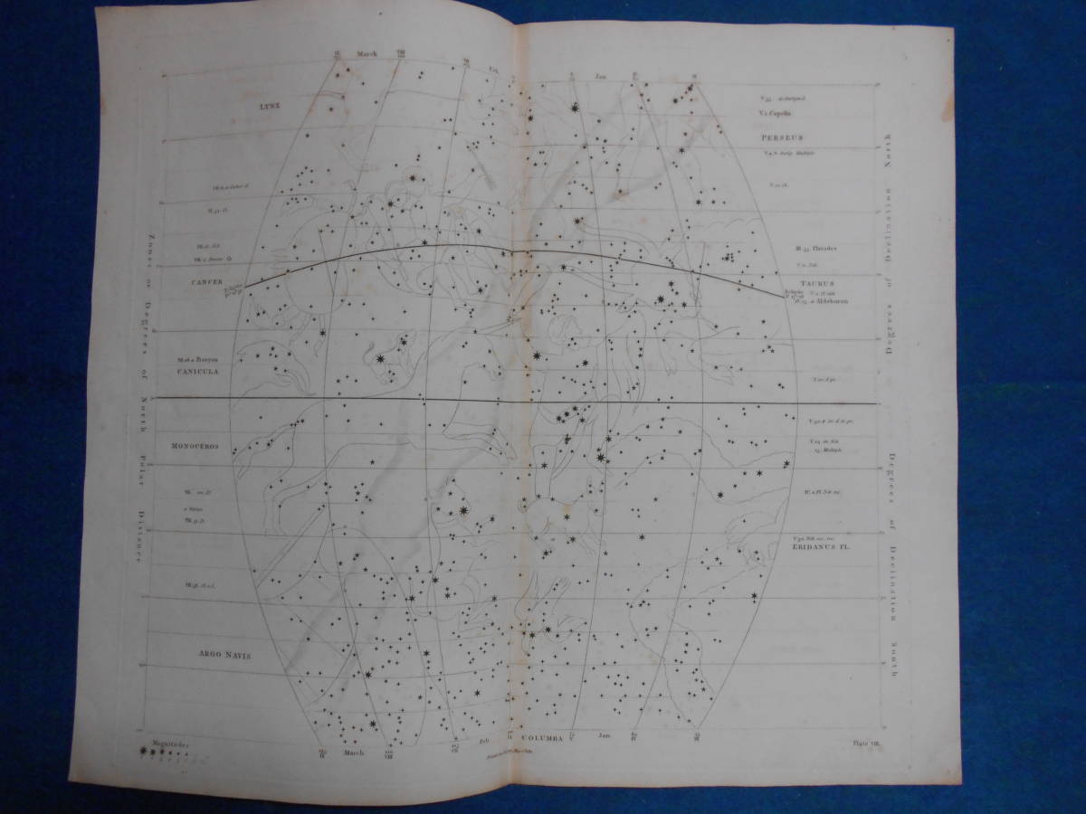 即決1811年英国『ウオラストン星図第8図』星座早見盤、天文暦学書、アンティーク、Astronomy, Star map, Celestial chart, Planisphere 自然科学と技術 即決1811年英国『ウオラストン星図第8図』星座早見盤、天文暦学書、アンティーク、Astronomy, Star map, Celestial chart, Planisphere 自然科学と技術
