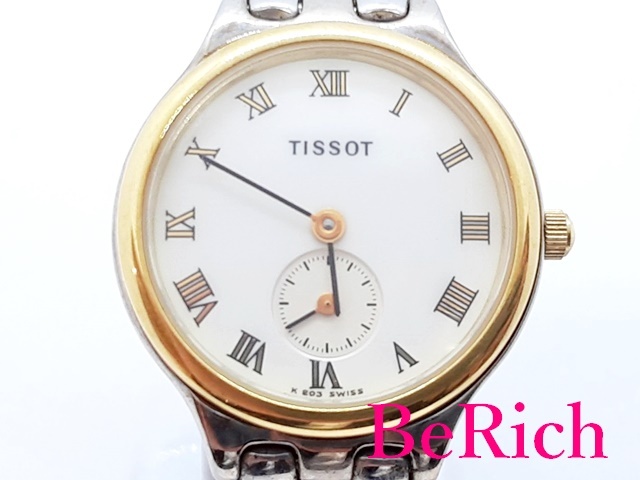 華麗 腕時計 レディース TISSOT ティソ K203 bt2528 【中古】 クォーツ