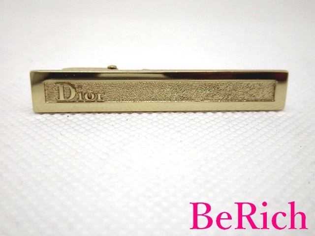 クリスチャン ディオール Christian Dior ネクタイピン ゴールド メッキ CD ビジネス スーツ 小物 アクセサリー 【中古】ba2050_画像2
