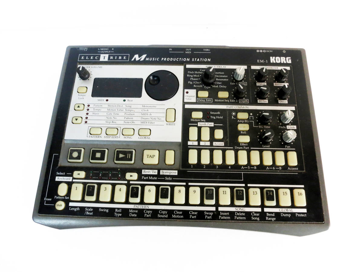 ヤフオク! - KORG EM-1 ELECTRIBE M グルーブマシ...