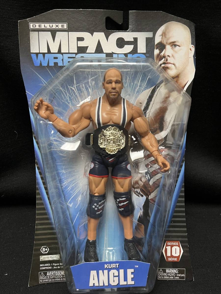 JAKKS：TNA DELUXE IMPACT Series 10 カート・アングル w/ベルト （未開封品）_画像1