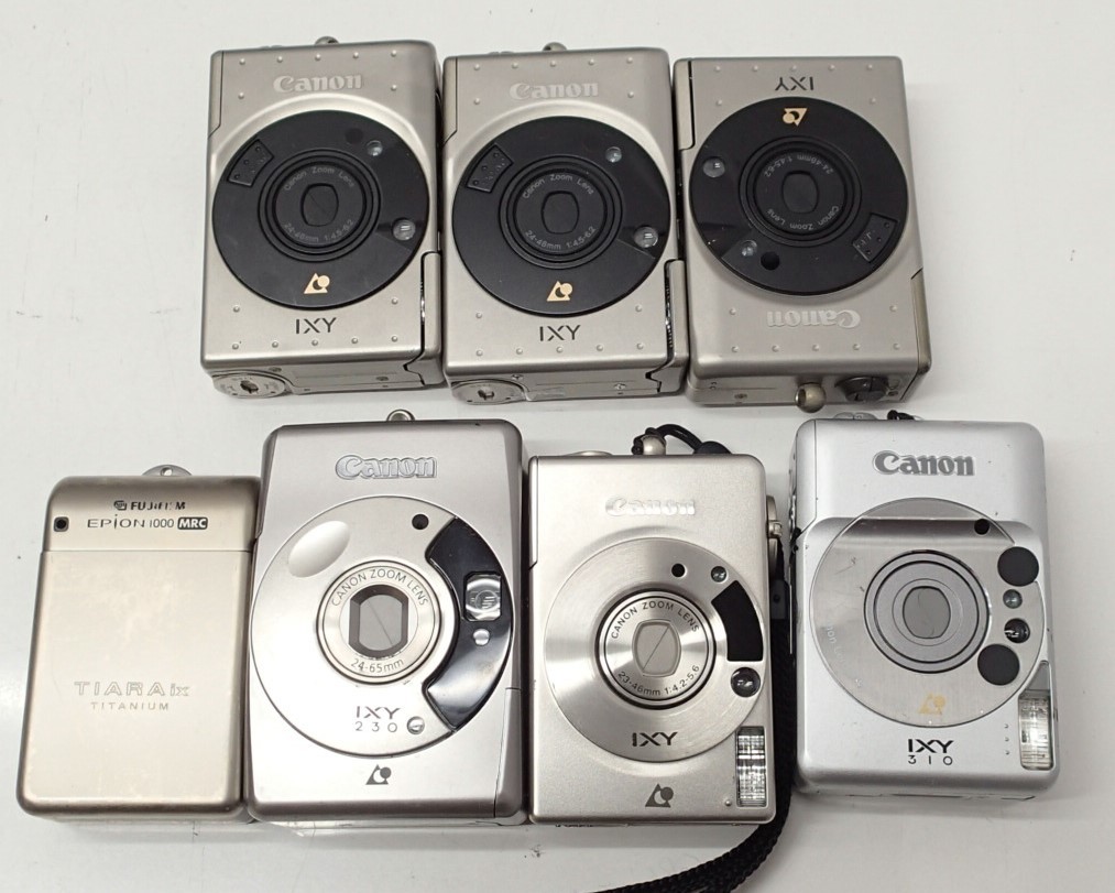 M8C 大量 ３７個 ポケット コンパクト インスタント フィルム カメラ オリンパス ニコン キャノン フジフィルム コニカ 等 ジャンクの画像2