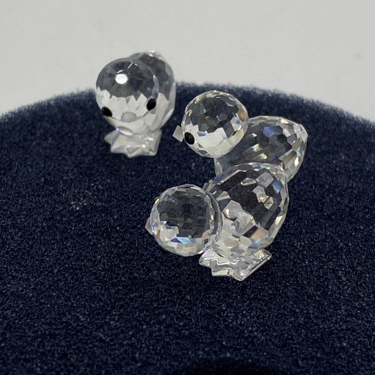  в коробке SWAROVSKI Swarovski цыпленок 3 перо украшение crystal no.35