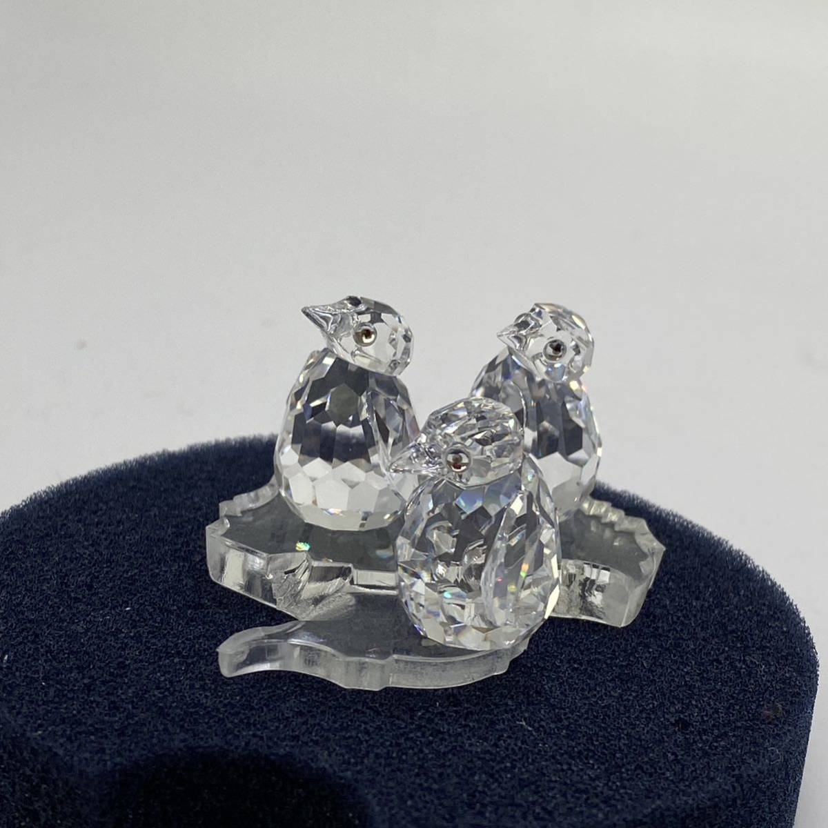  в коробке SWAROVSKI Swarovski пингвин 3 перо украшение crystal no.35