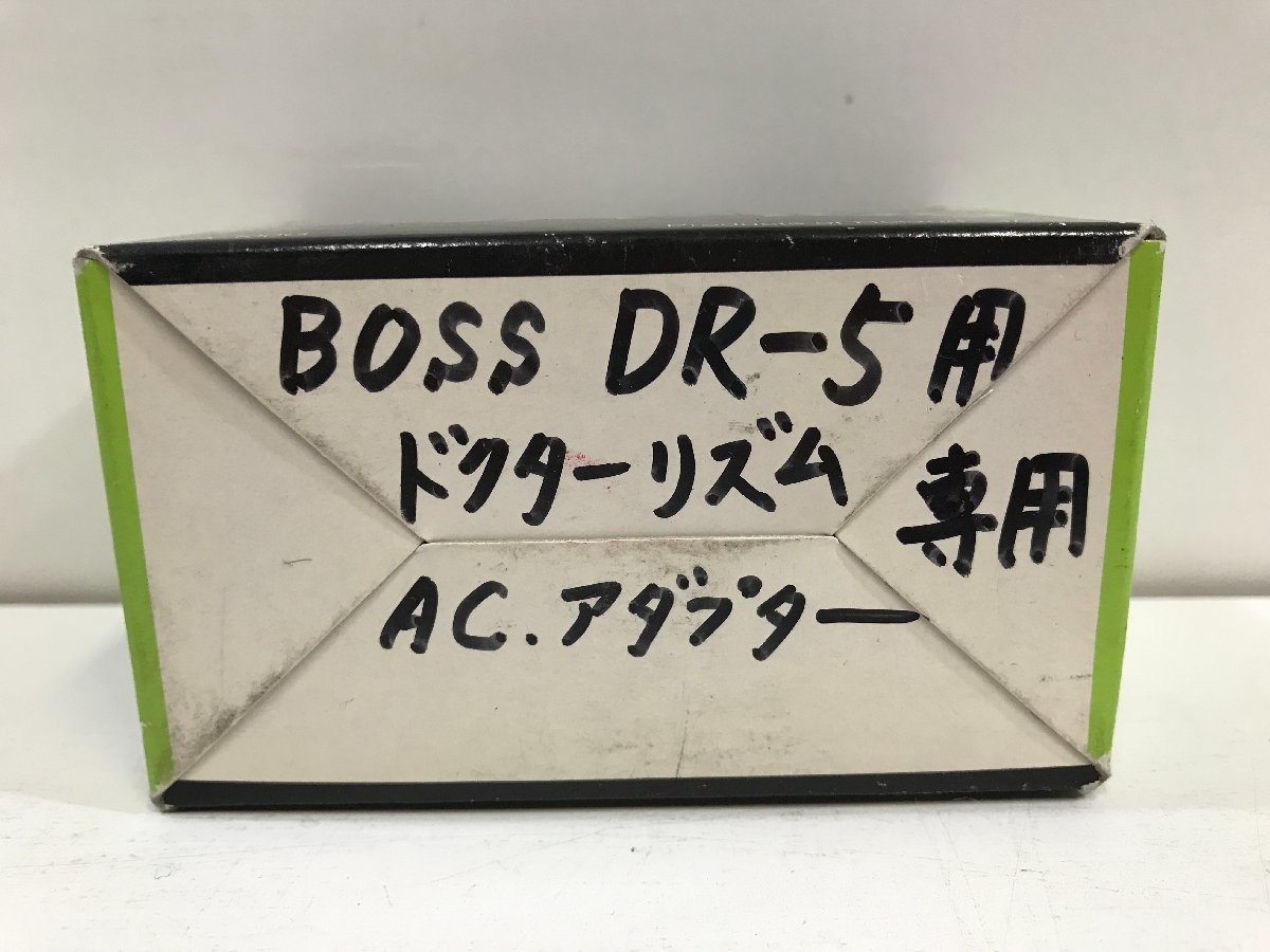 [ adaptor operation normal box attaching ]BOSS PSA-100G INPUT AC100V OUTPUT DC9V 200mA cable power supply adaptor Roland made in Japan AC adaptor *