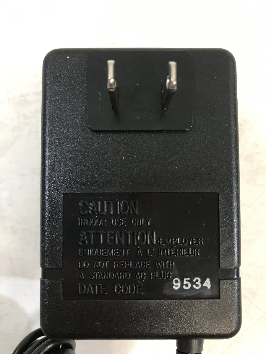 [ adaptor operation normal box attaching ]BOSS PSA-100G INPUT AC100V OUTPUT DC9V 200mA cable power supply adaptor Roland made in Japan AC adaptor *