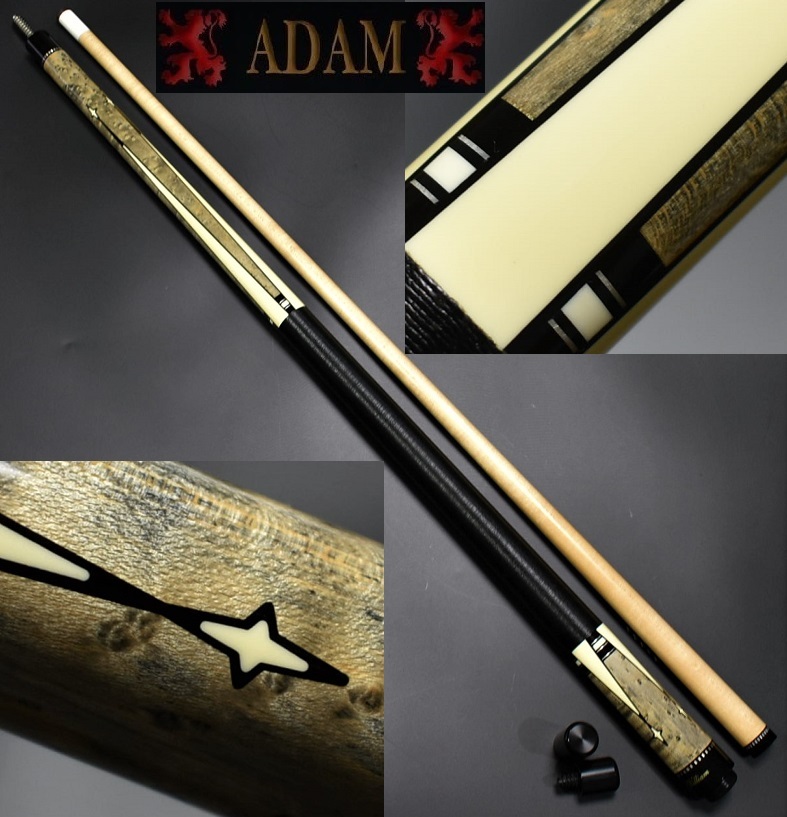 ★Adam cue William/ウィリアム ハイエンド 4剣10山 新品デッドストック_画像1