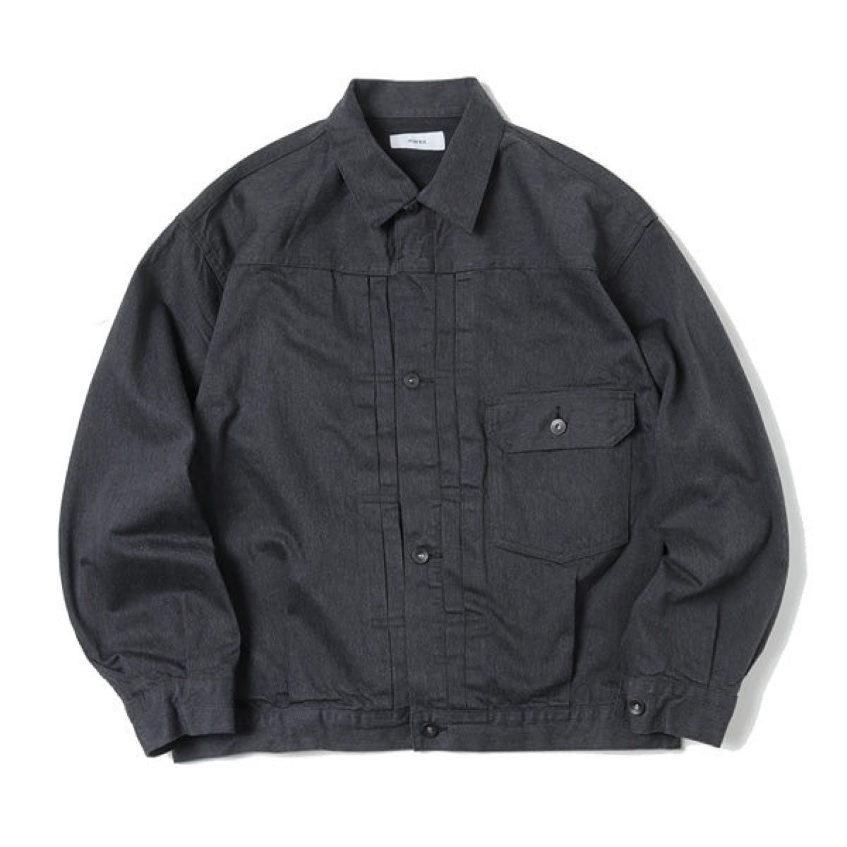 marka DENIM JACKET TYPE-1 - 12oz cotton denim - / M21C-01BL02C www