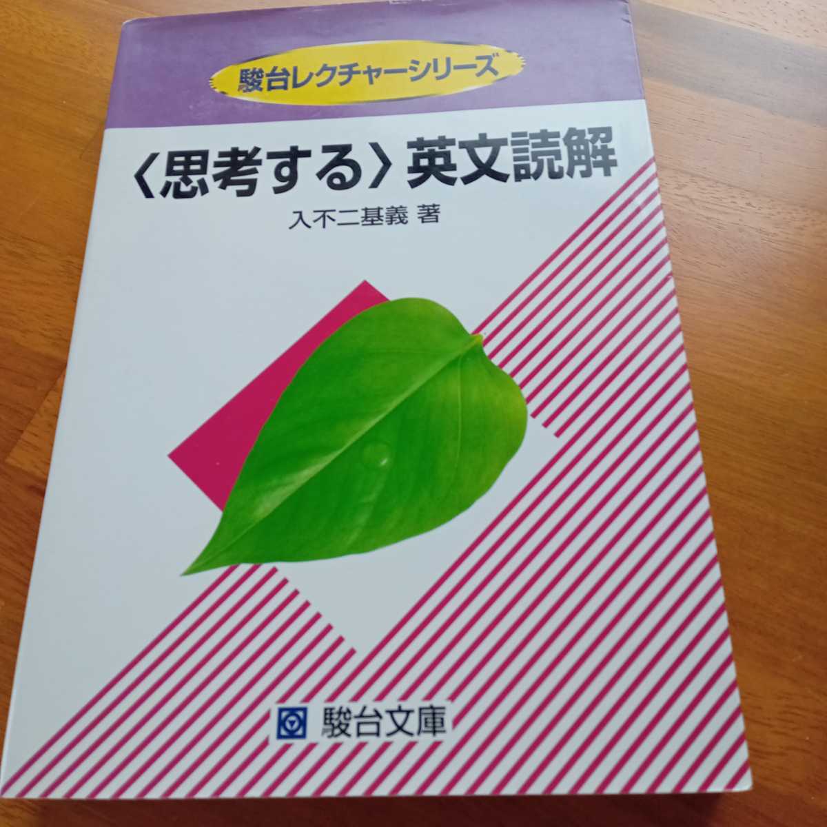 絶版 超希少品 (思考する)英文読解 入不二基義 駿台文庫