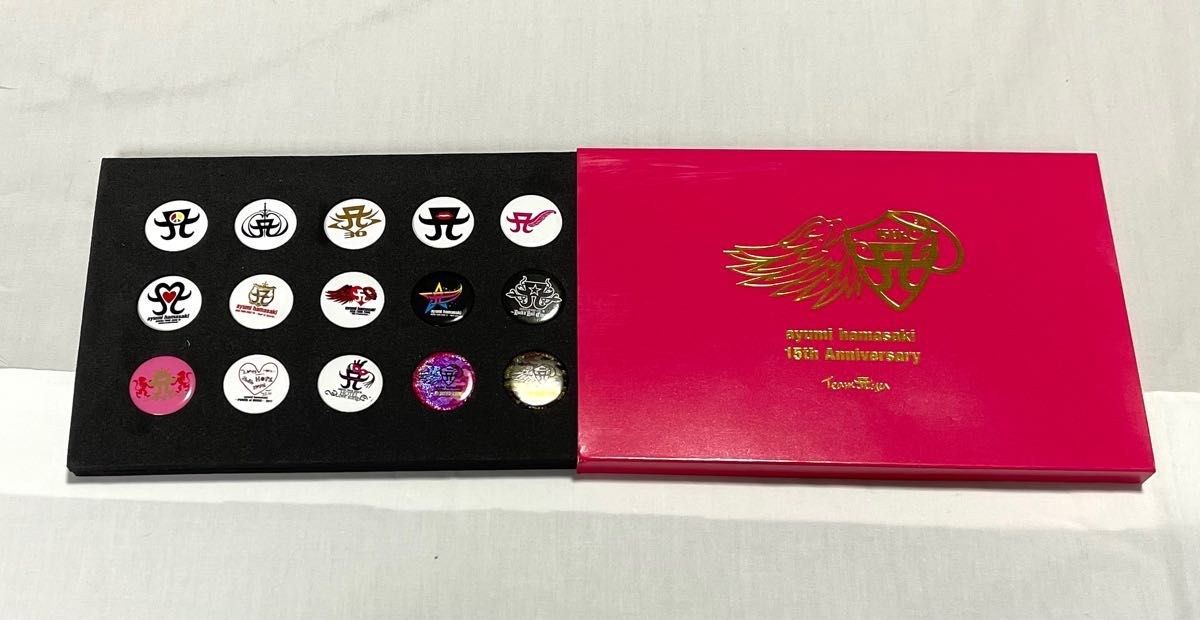 期間限定特価】 浜崎あゆみ 缶バッチ型 音楽プレイヤー プレイボタン