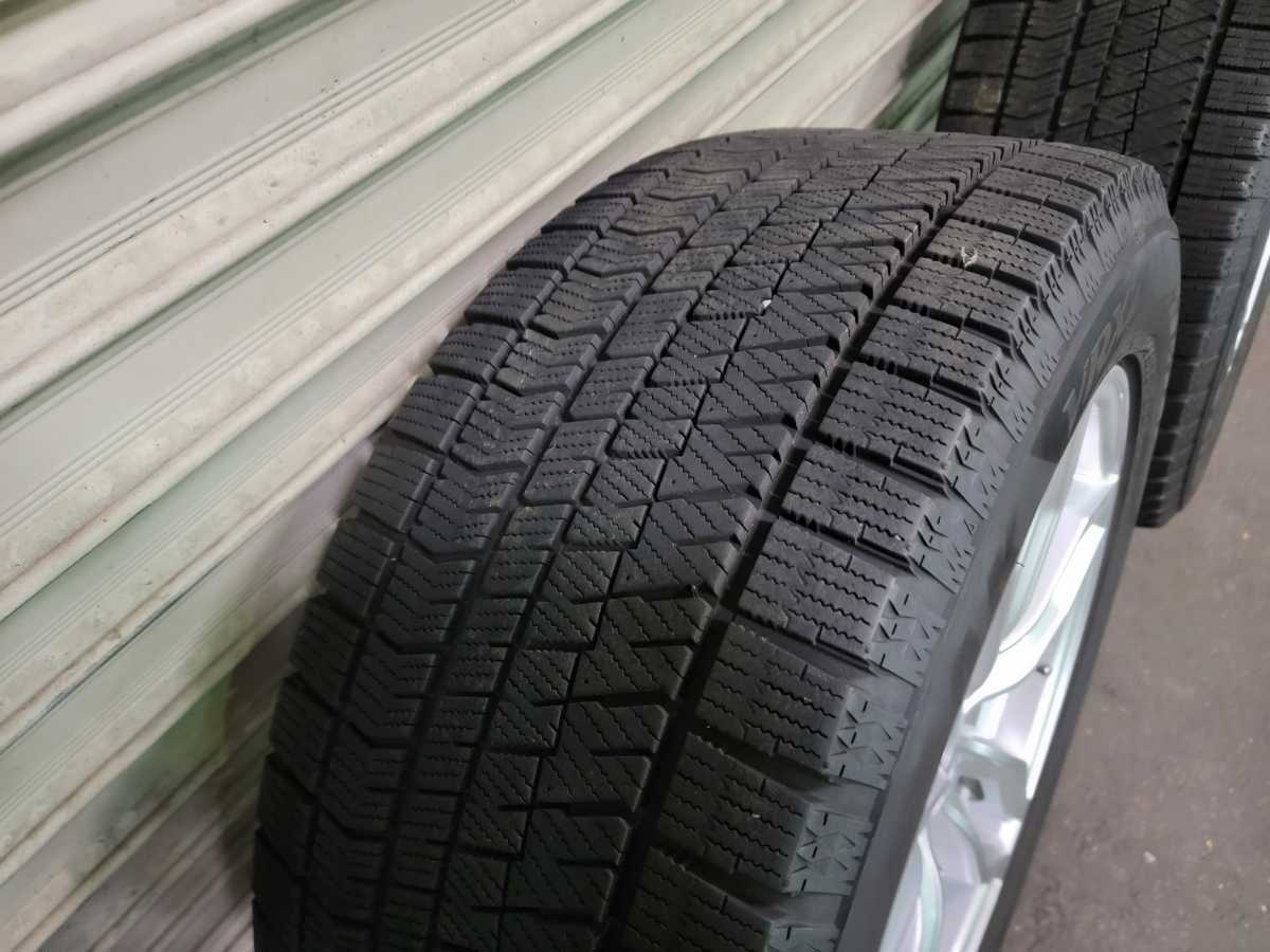 BMW用 AGA Welt 18インチ ダンロップ WM03 245/50R18 2021年 BMW 6シリーズ G32 7シリーズ G11 G12 スタッドレス ホイール 中古_画像4