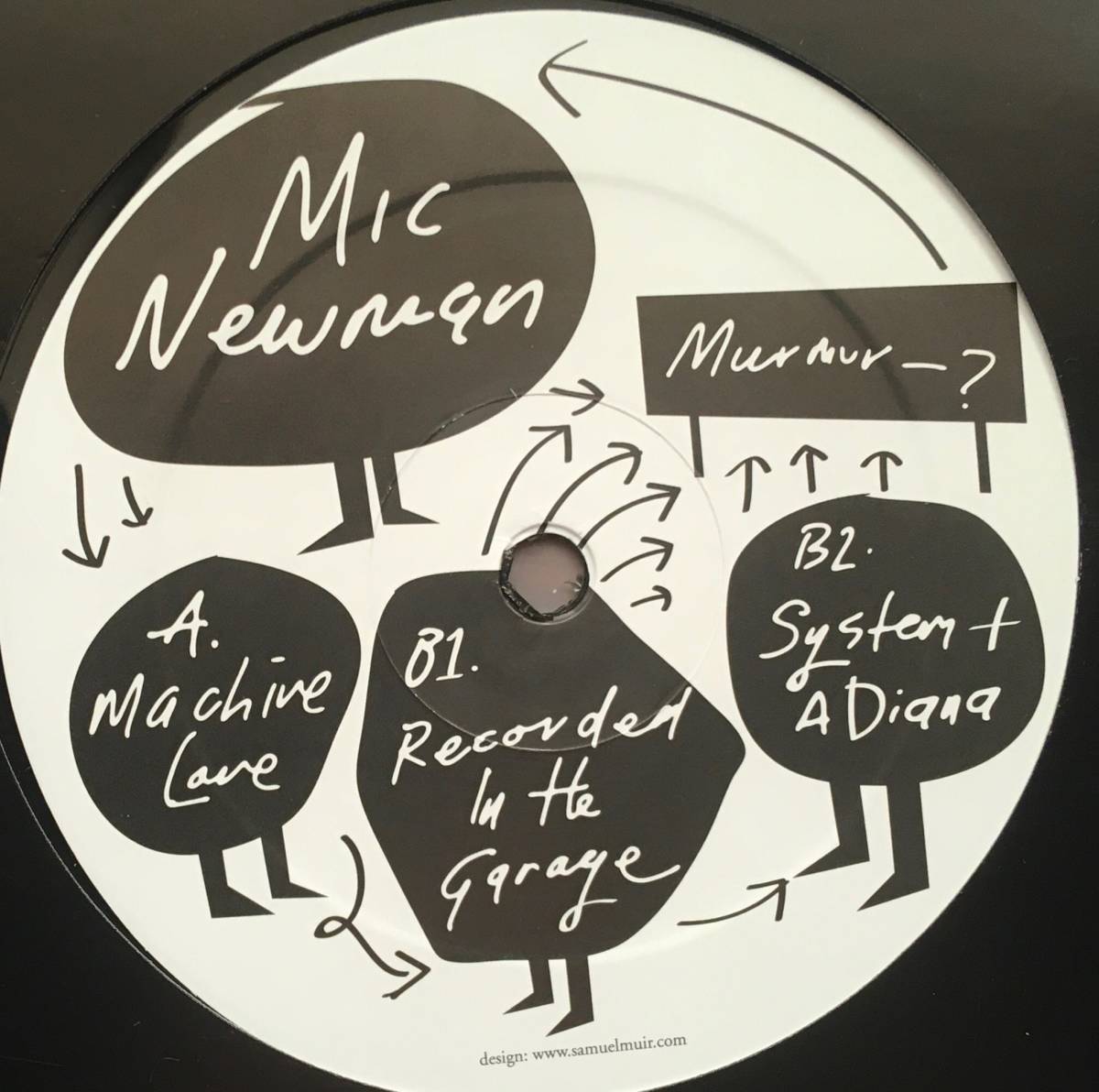 Mic Newman/Machine Love EP 12inch_画像1