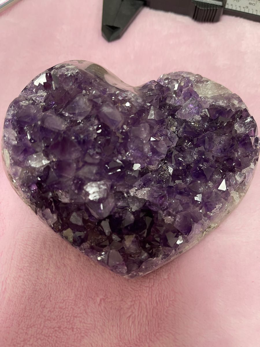原石 天然石 浄化 ウルグアイ産 アメジスト ハット 紫水晶クラスター