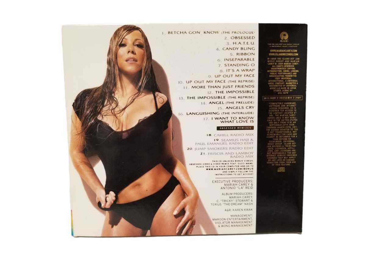 MARIAH CAREY MEMOIRS OF AN IMPERFECT ANGEL DELUXE EDITION 初回限定 ステッカー付 マライア キャリー メモワール デラックス 帯付き_画像2