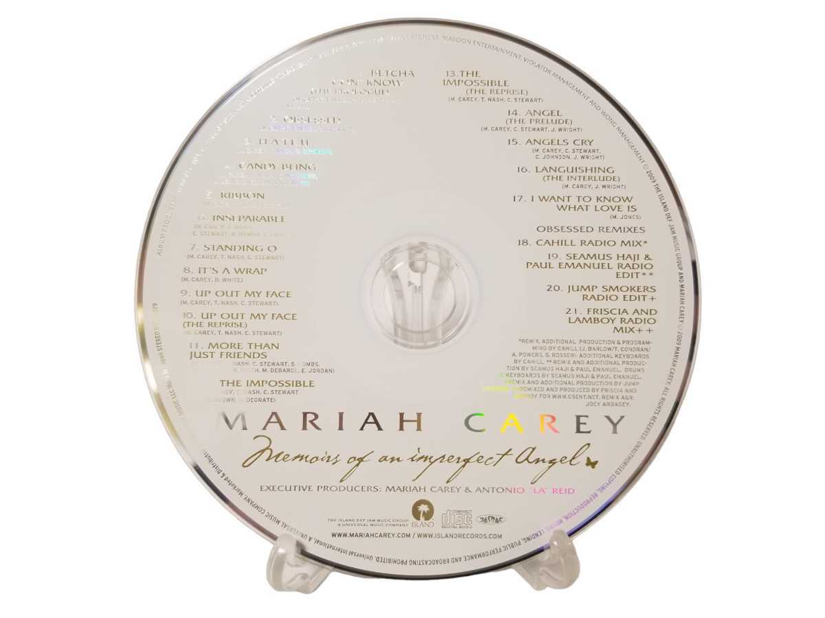 MARIAH CAREY MEMOIRS OF AN IMPERFECT ANGEL DELUXE EDITION 初回限定 ステッカー付 マライア キャリー メモワール デラックス 帯付き_画像3