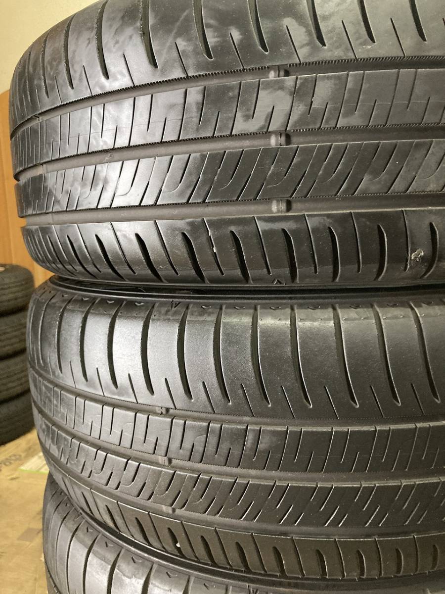 WEDS ウェッズ レオニス MX 18×7J 5穴 PCD114.3 オフセット +53 ダンロップ ENASAVE RV505 225/50R18 9分山 19年製 4本 札幌近郊引取OK_画像6