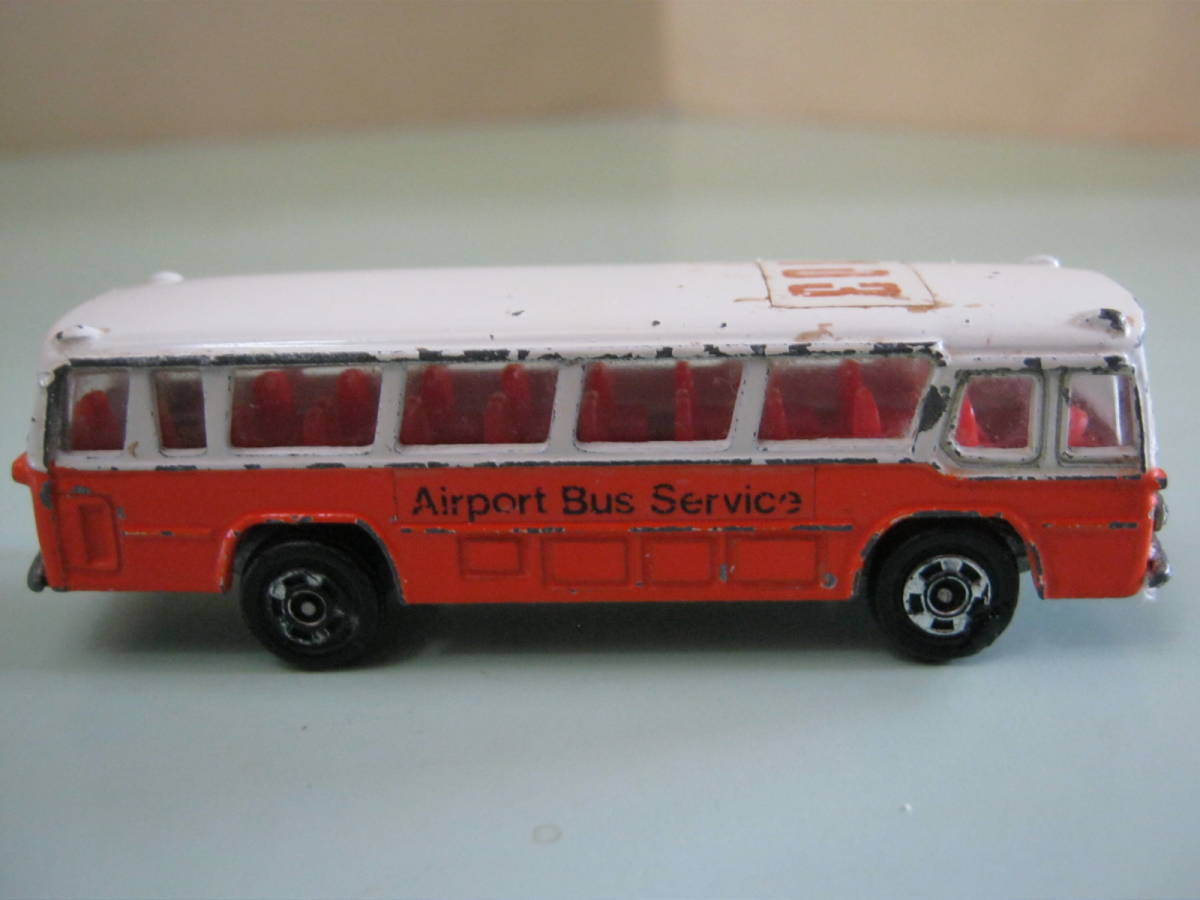 トミー【トミカ　1/156　№41　MITSUBISHI　FUSO　BUS（三菱　ふそう　バス・Airport Bus Service）1974　MADE　IN　JAPAN】_画像8